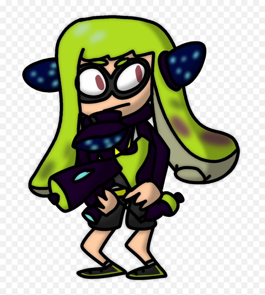 Splatoon - Draw Splatoon 2 Agent 3 Png,Splatoon Agent 1 Icon