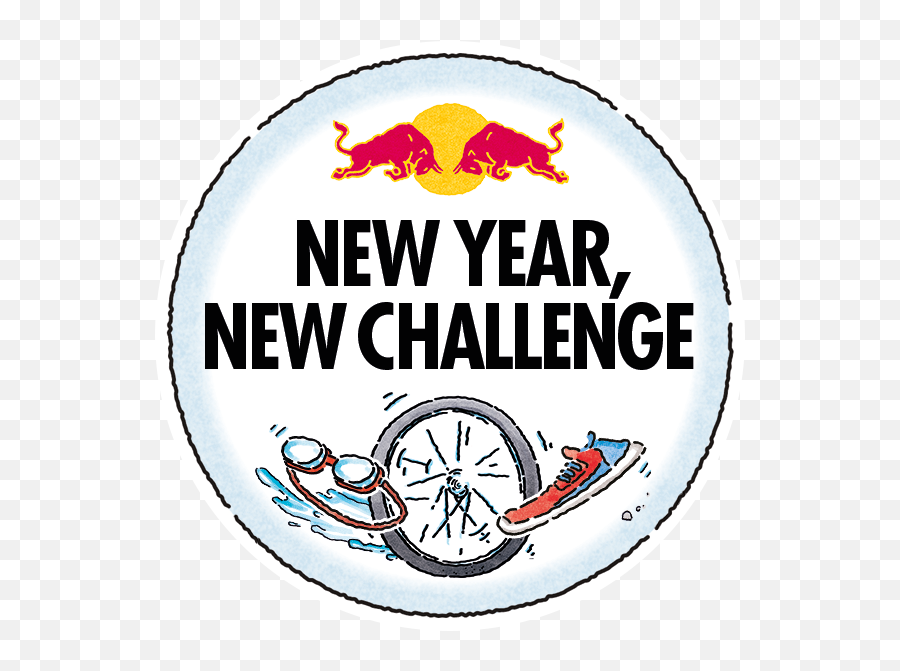 Red Bull New Year Challenge - Strava Challenges Red Bull Png,Redbull Png