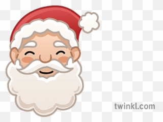 Santa Emoji Icon Xmas Phone Topics Mixed Calculations Mojimaths - Claus png