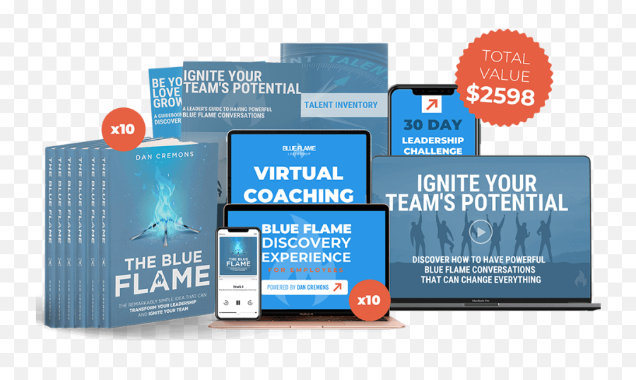 The Blue Flame Helping Leaders Get Best From Their Teams - Vertical Png,Team Fire Icon