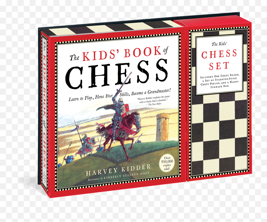 Kidsu0027 Book Of Chess And Set - Chess Book For Kids Png,Chess Pieces Png