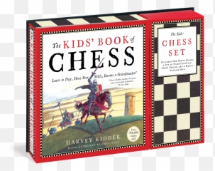 Kidsu0027 Book Of Chess And Set - Chess Book For Kids Png,Chess Pieces Png