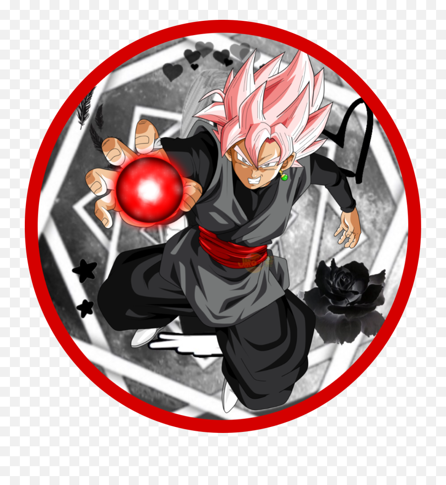 Dbz Goku Black Icon Sticker By Trunks - Dbz Icon Png,Dragon Ball Icon