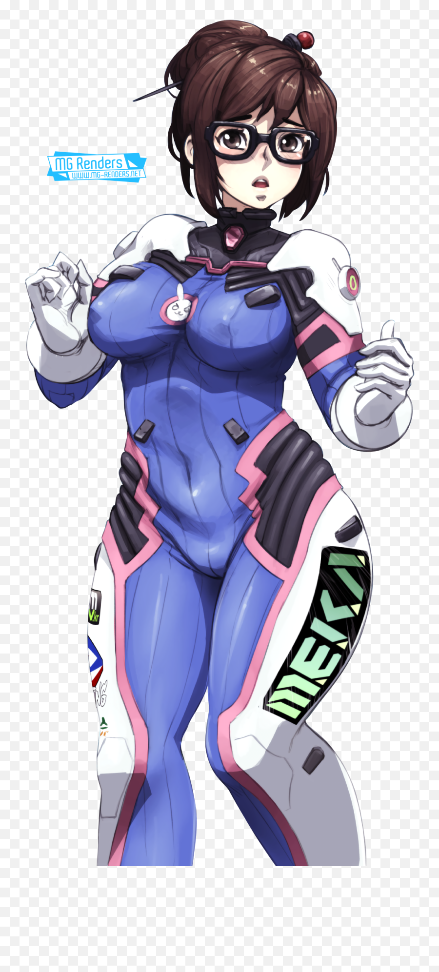 Overwatch - Mei Meiling Zhou Render 1 Anime Png Image Overwatch Mei Bondage,Mei Overwatch Png