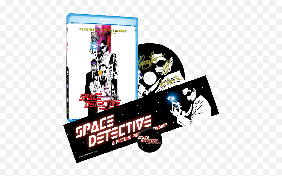 Space Detective U2013 Blu - Ray Spacehead Edition Region 1 Portable Communications Device Png,Bluray Icon Png