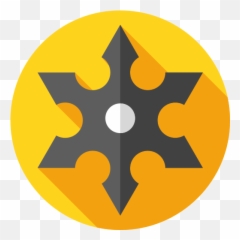 Shuriken - Free weapons icons Dot png