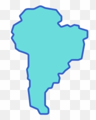 South America - Free Maps and Flags icons Vertical png