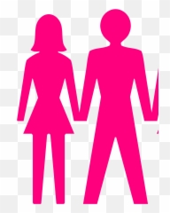 Man And Two Woman Trio Icon Svg Clipart - Sharing png