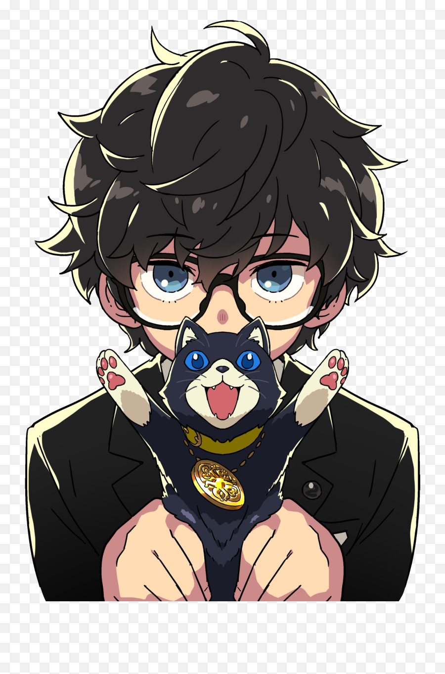 Make Me Feel - Chapter 1 Smalltatoes Persona 5 Archive Akira Morgana Persona 5 Png,Goro Akechi Icon