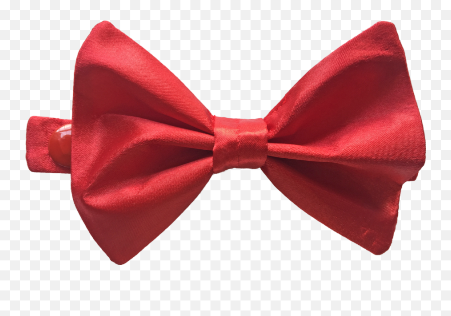 Download Satin Bow Tie Red - Satin Red Bow Clipart Png,Red Bow Tie Png