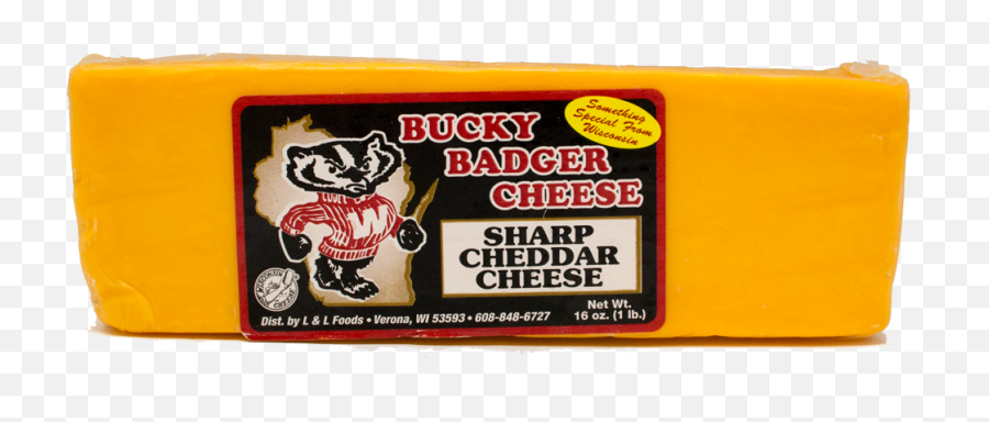 Download Bucky Badger Sharp Cheddar Cheese - Badger Cheese Cheese Png,Bucky Barnes Png