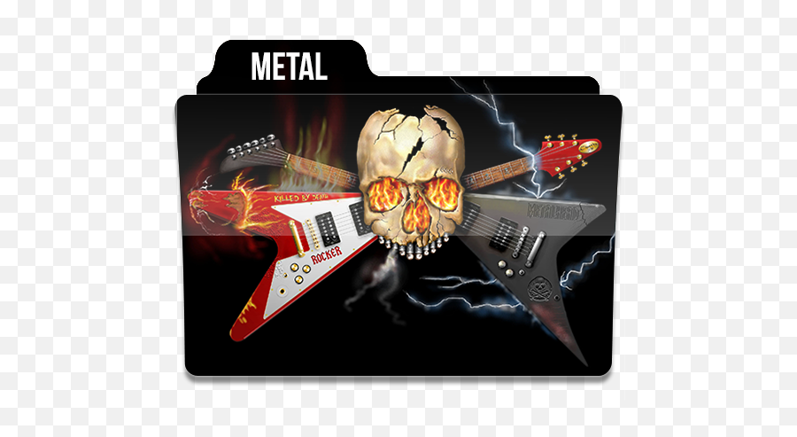 Metal 1 Icon Music Folder Iconset Limav Png
