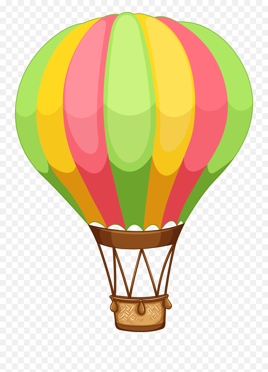 Transparent Background Hot Air Balloon Clipart Png - Clip Art Hot Air Balloon Png,Balloons Png Transparent Background