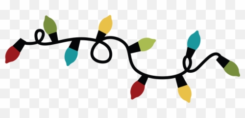 Christmas String Of Lights Clip Royalty - Strands png