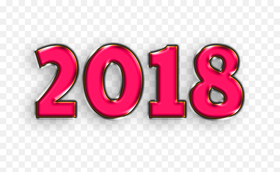 India 2018 3d Hd Wallpapers Image - Circle Png,New Year 2018 Png