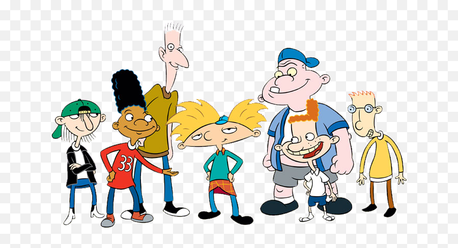 Hey Arnold - Hey Arnold Cartoon Characters Png,Hey Arnold Png