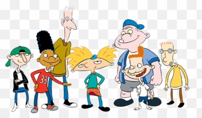 Hey Arnold - Hey Arnold Cartoon Characters Png,Hey Arnold Png