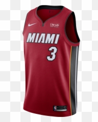 Dwyane Wade Nike Miami Heat Statement - Jersey Mens png