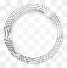 Download And Pattern Frame Material Black White Round Hq Png - Png