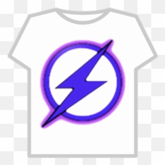 Transparent Purple Lightning Bolt - Roblox Shirt png