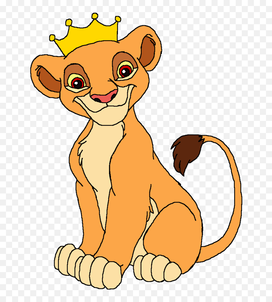 Type Mob Lioness With Children Backgrounds V80 Png - Lion King Kiara Cartoon,Lioness Png