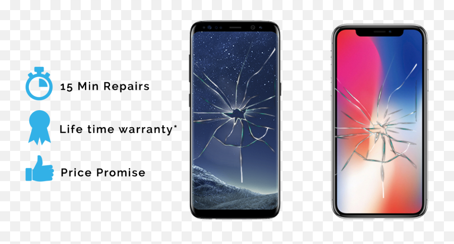 Download Broken Screen Replacement - Samsung S8 Broken Screen Png,Samsung Galaxy S8 Png