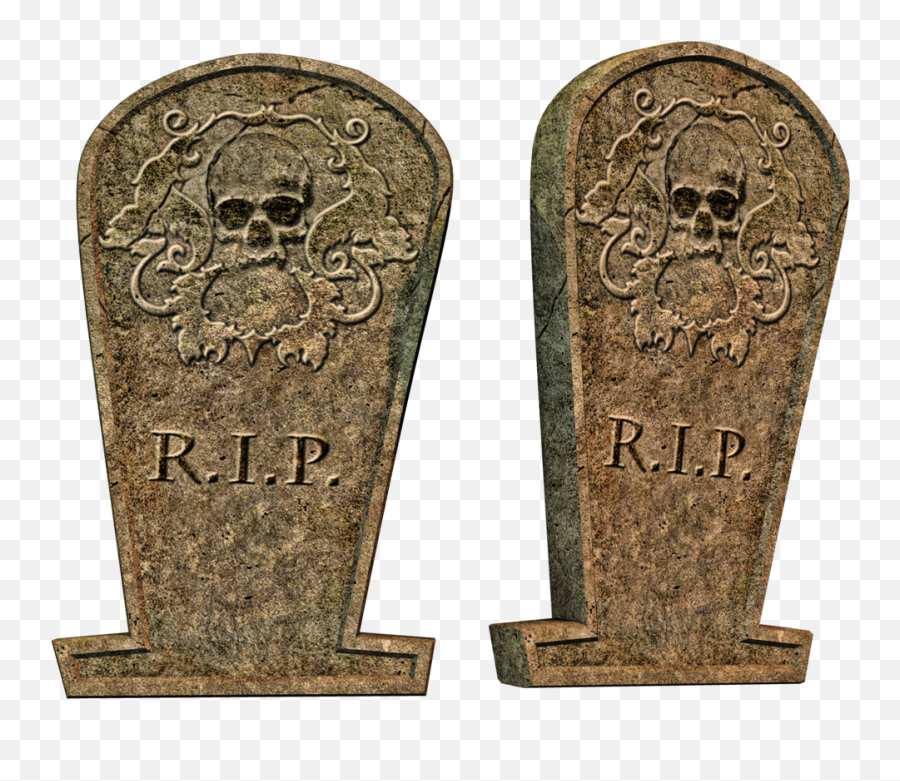 Download Gravestone Png Image For Free - Two Tombstones Png,Grave Png