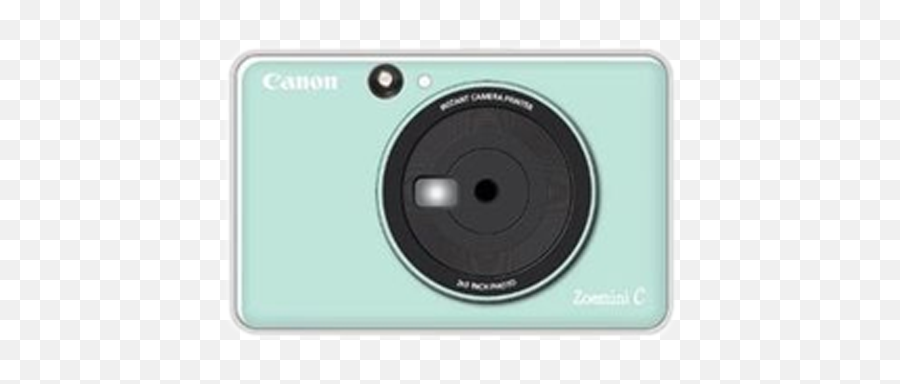 Canon Zoe Mini Polaroid Camera Mint Green - Canon Polaroid Camera Png,Polaroid Camera Png