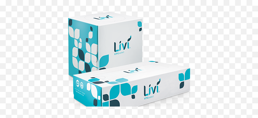 Facial Tissue - Solaris Paper Livi Cube Box Tissue Png,Tissue Box Png