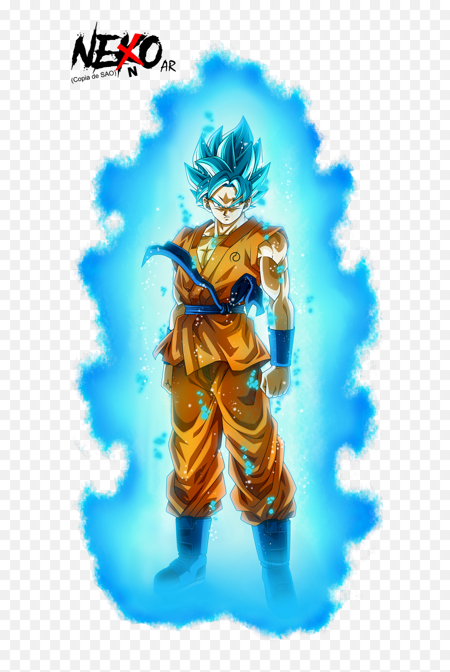 Kid Goku Blue, Hd Png Download - Kid Goku Ssj Blue, Transparent