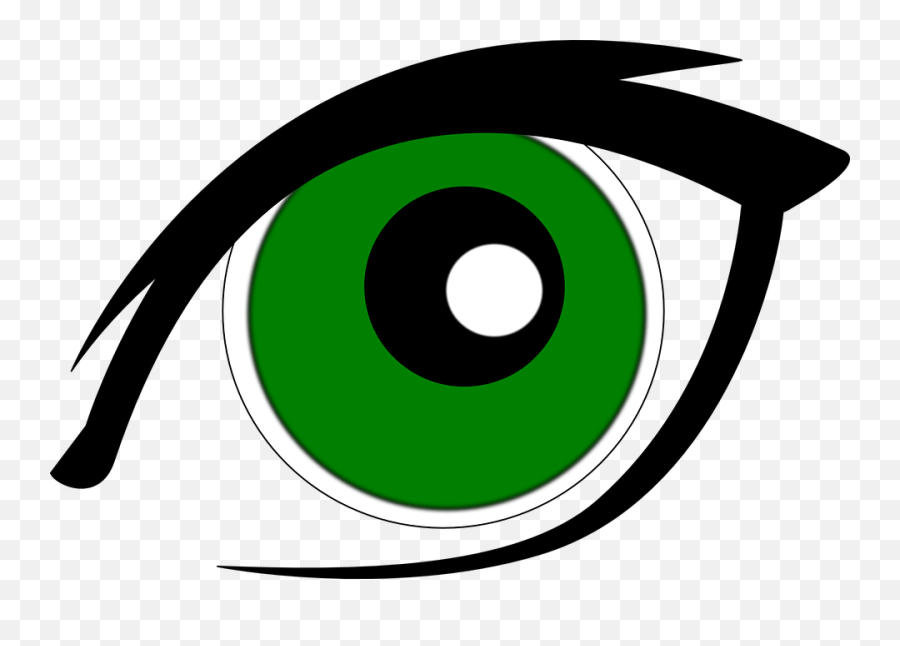 Green Eyes Clip Art - Green Eye Clipart Png,Eye Clipart Png