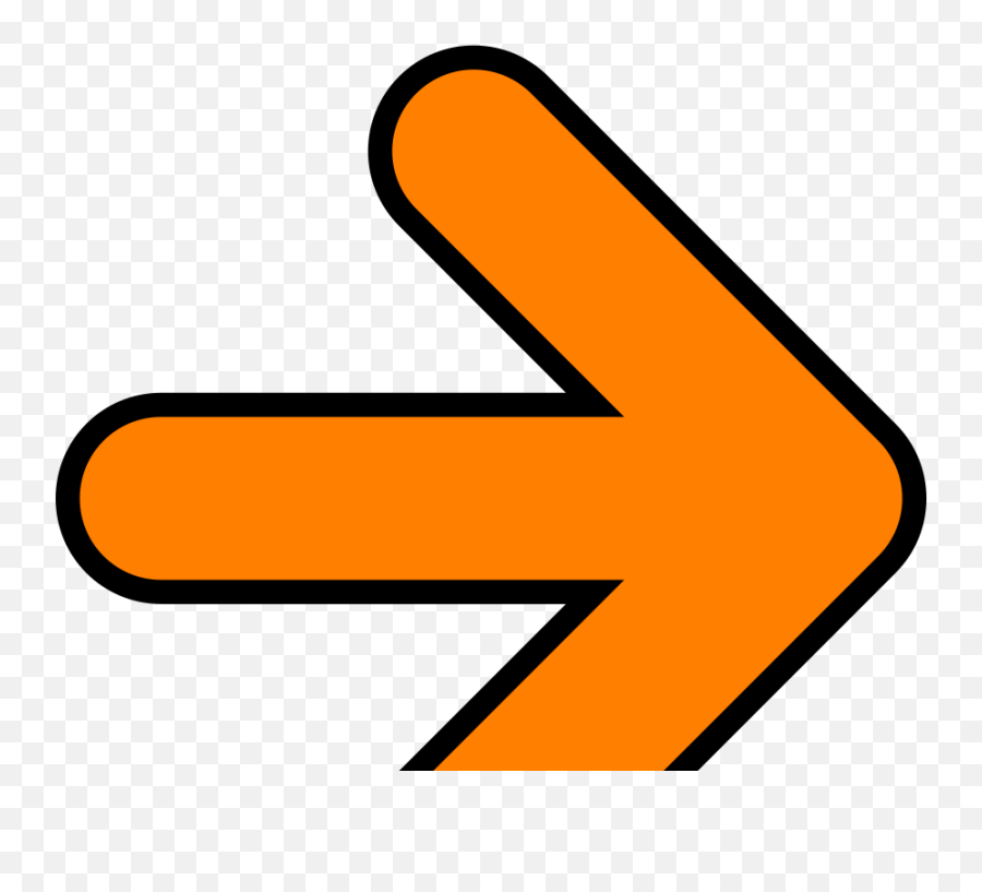 Orange Arrow Png Svg Clip Art For Web - Clip Art,Orange Arrow Png