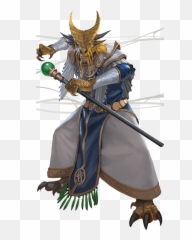 M Dragonborn Wizard Staff Hilvl Tower - Dragonborn Wizard Png,Dragonborn Png