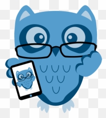 Web Wisdom Owl Logo Final - Cartoon Png,Owl Logo