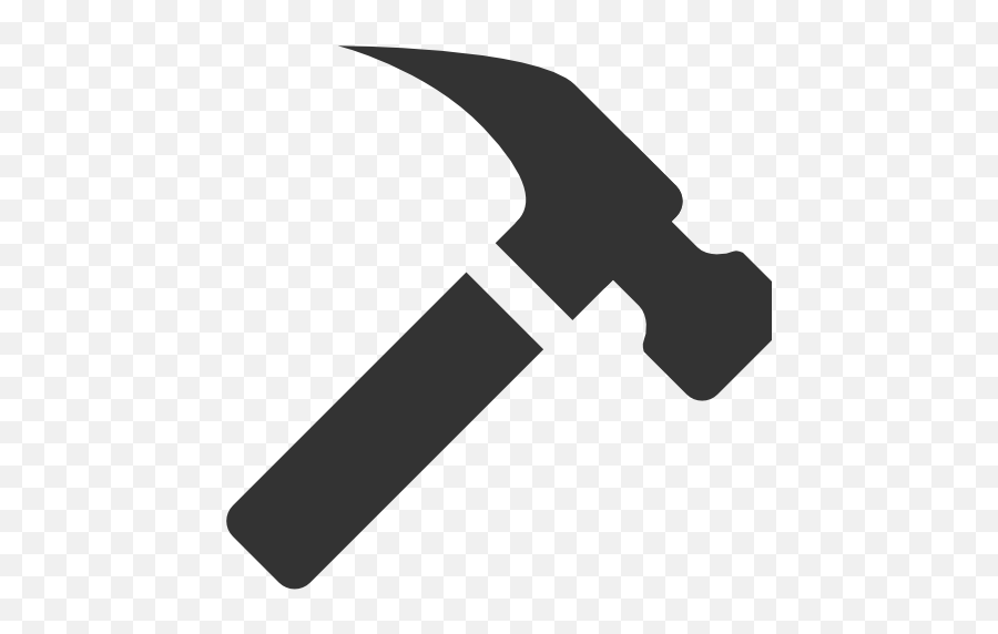 Hammer Icon - Hammer Icon Transparent Png,Hammer Icon Png