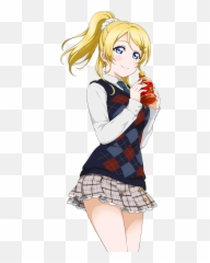Cards - Eli Ayase Png,Eli Ayase Transparent