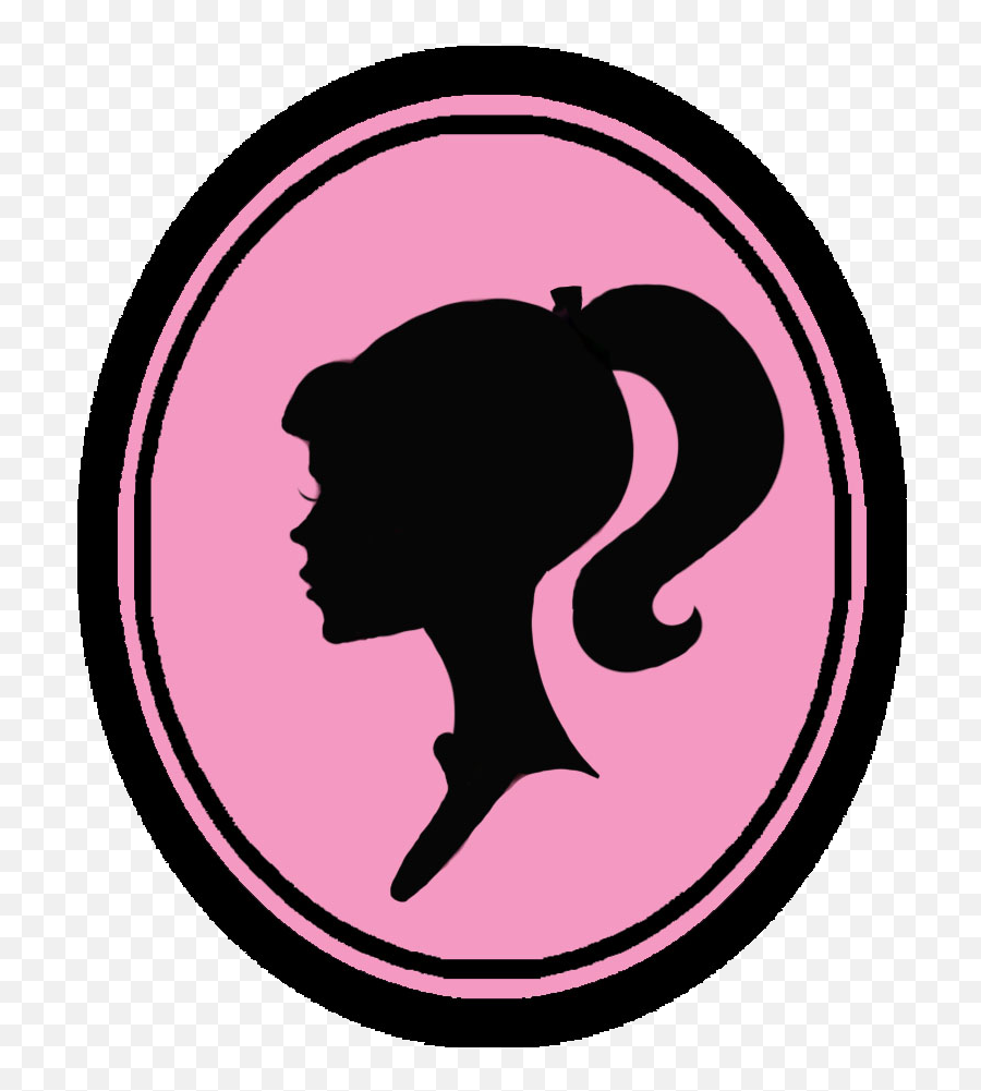 Barbie Logo Png Download Free Clip Art - Silhouette Barbie Logo Png,Barbie Logo Png
