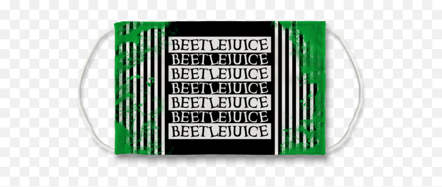 Say His Name Beetlejuice Face Mask - Circle Png,Beetlejuice Png