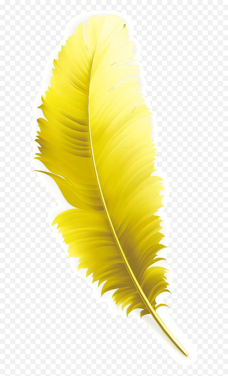 Feather Yellow Computer File - Yellow Feathers Png Download Macro Photography,Feather Transparent
