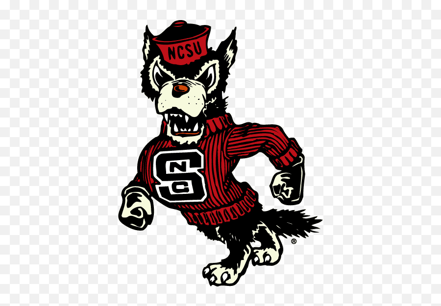 North Carolina State Wolfpack Primary Logo - Ncaa Division I Nc State Wolfpack Logo Png,Wolf Mascot Logo