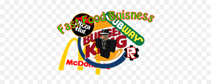 Fast Food Buisness Logo - Roblox Burger King Png,Fast Food Logo