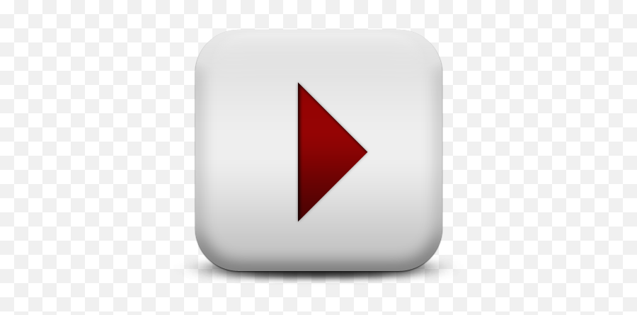 Akeelah And The Bee - Hd Red Play Button With White Sign Png,Play Button Transparent Background