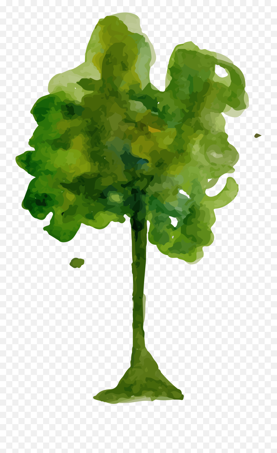 Download Watercolor Trees Png - Water Color Tree Png,Watercolor Tree Png