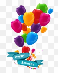Happy Birthday Balloons Png Image