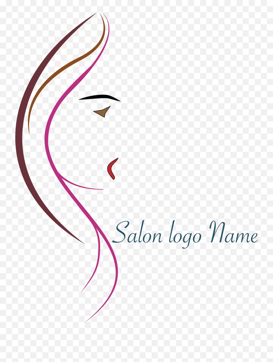 Hair U0026 Beauty Salon - Web And Graphic Design Calligraphy Png,Hair Stylist Logo