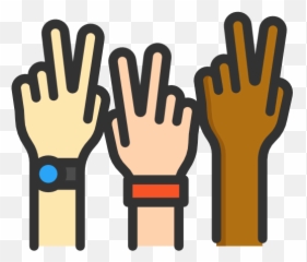 Peace Hands Gestures Pacifism And Icon - Icon Building Png