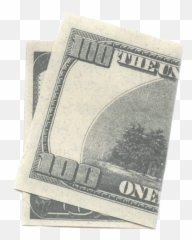 Library Of Paper Money Clip Free Dollar Bills Png Files - Folded 100 Dollar Bill,One Dollar Png