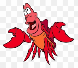 Sebastian The Crab Clip Art Disney Galore - Transparent Sebastian Little Mermaid Png,Crab Clipart Png
