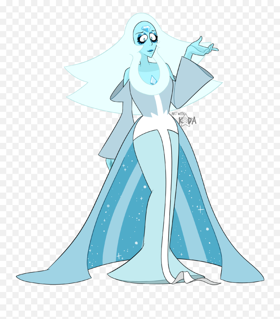 Diamond Tumblr Png Watercolor - Blue Diamond Steven Universe,White Diamond Png