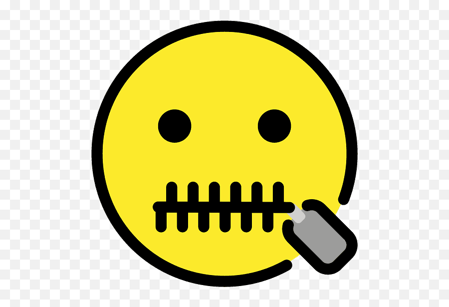 Zipper - Mouth Face Emoji Clipart Free Download Transparent Emoji Mouth Zeep Png,Zipper Transparent